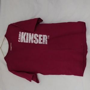 Camp kinser pink shirt